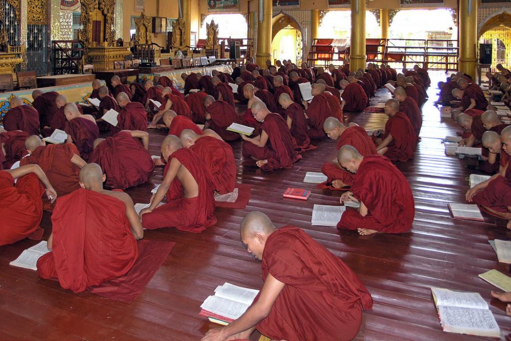 Visit Kya Kha Wain Kyaung Monastery